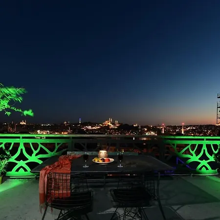 شقة Historical Flat Unique Terrace Ac In Beyoglu Galata *