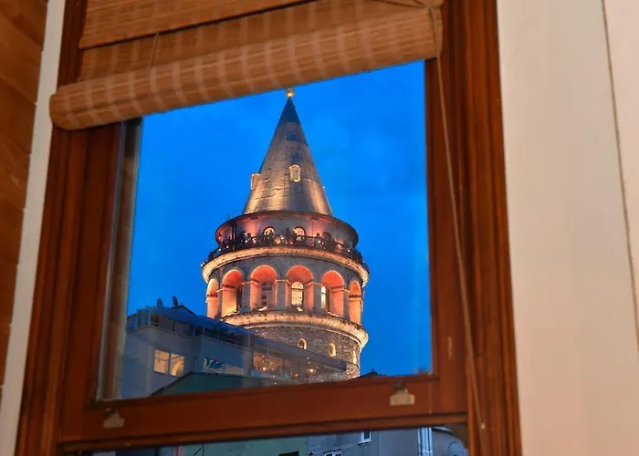 公寓 Historical Flat Unique Terrace Ac In Beyoglu Galata 伊斯坦布尔