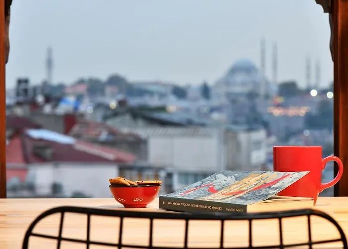 公寓 Historical Flat Unique Terrace Ac In Beyoglu Galata *