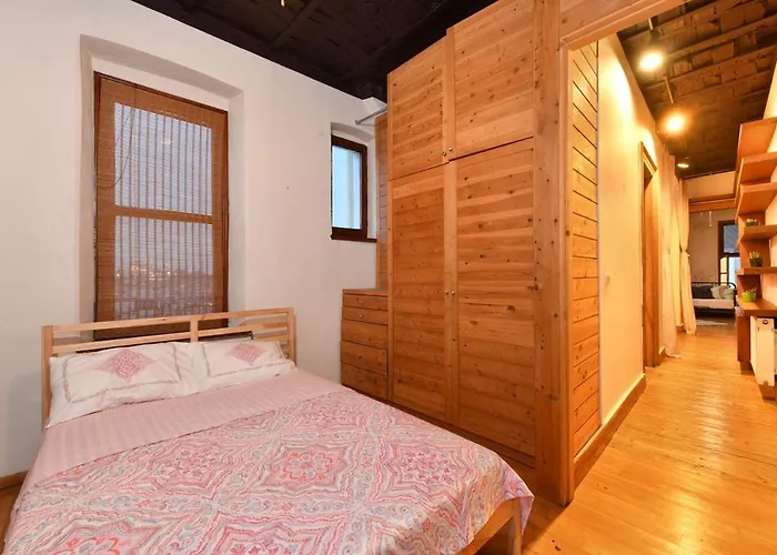 Historical Flat Unique Terrace Ac In Beyoglu Galata 公寓 伊斯坦布尔