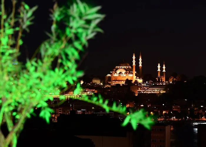 Historical Flat Unique Terrace Ac In Beyoglu Galata 伊斯坦布尔