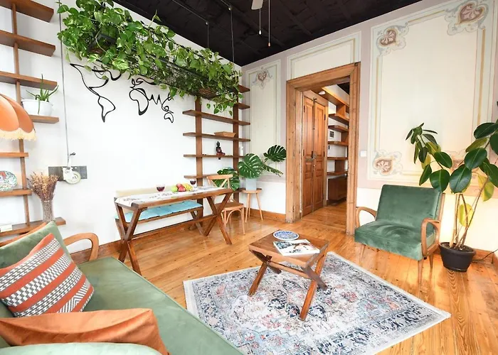 Historical Flat Unique Terrace Ac In Beyoglu Galata 公寓 伊斯坦布尔