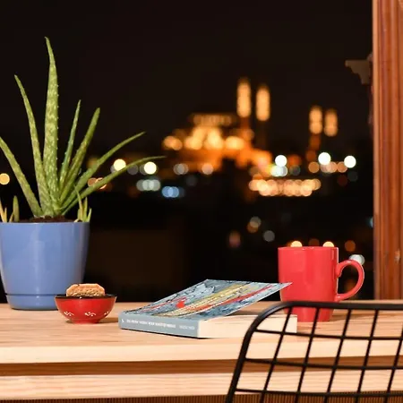 Historical Flat Unique Terrace Ac In Beyoglu Galata * Istanbul
