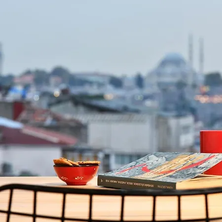 Lägenhet Historical Flat Unique Terrace Ac In Beyoglu Galata *